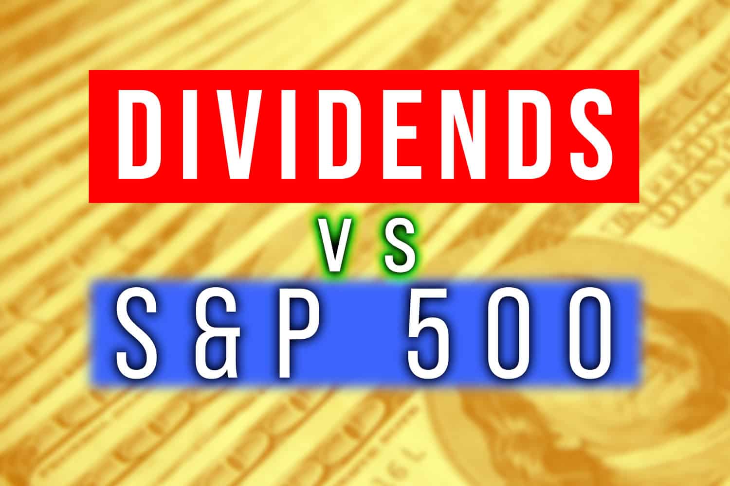 Can Dividend Stocks Beat the Market?